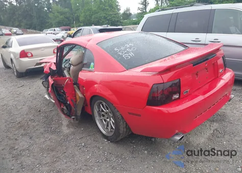 2002 Ford Mustang Gt из США, поврежденный, VIN 1FAFP42X02F106803